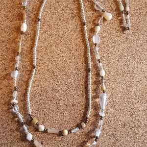 Necklace/wrap bracelet/earrings